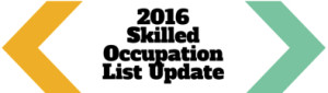 2016Skilled Occupation List Update